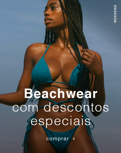 Beachwear com descontos especiais